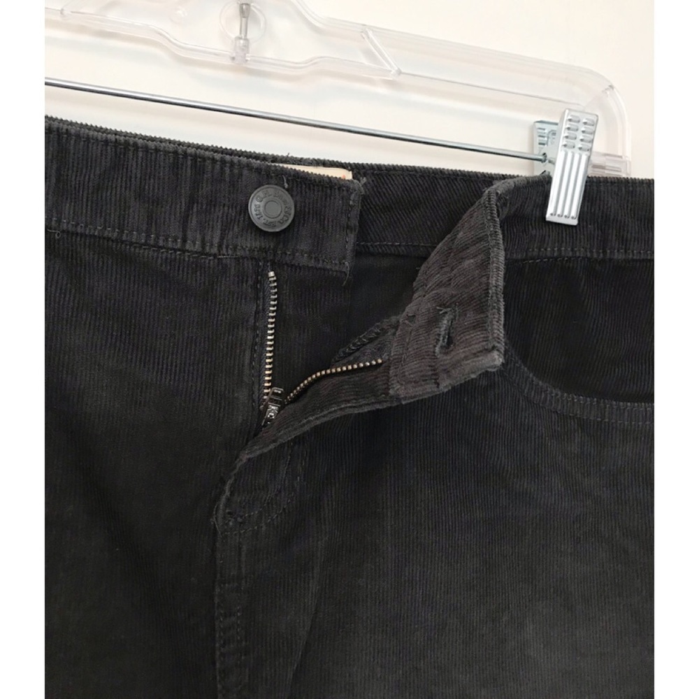 G. H. BASS & CO Sz 8 Gry 5 Pckt Cord Stretch Skirt - Picture 3 of 8